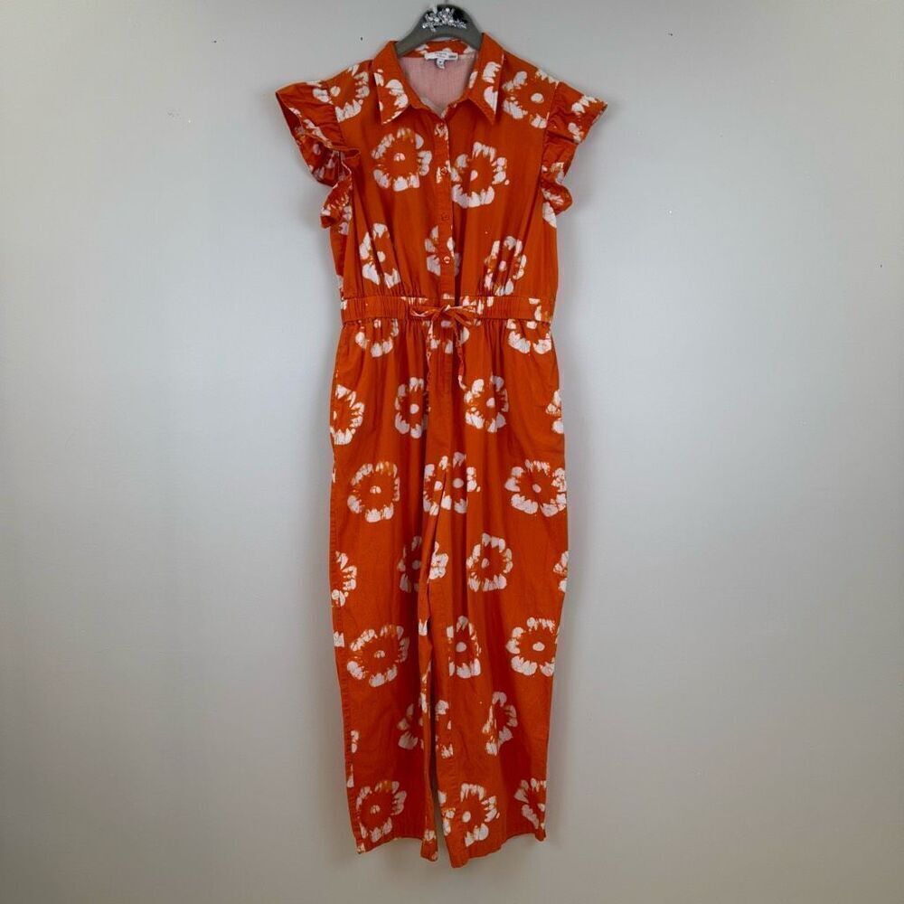Busayo x RTR Orange Ruffle Jumpsuit 💕 - Picture 5 of 10